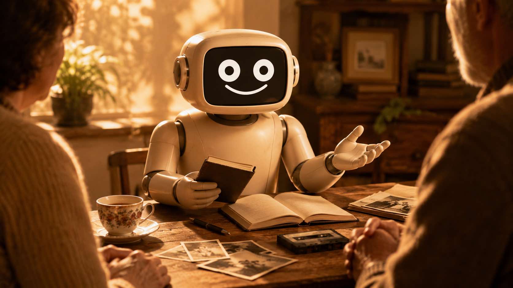 What an AI biographer does